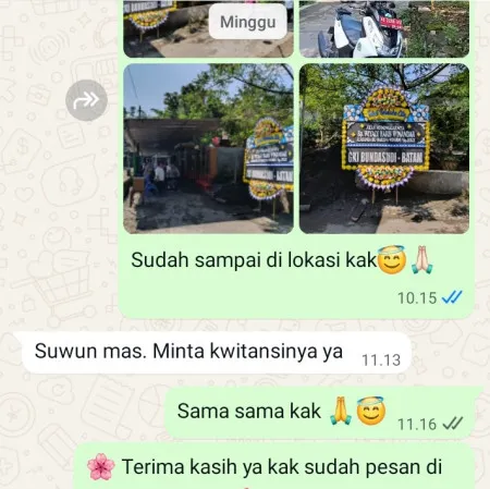 Pengiriman Papan Bunga Duka Botoreco Kunduran