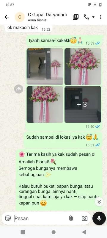 Pengiriman Karangan Bunga Botoreco Kunduran