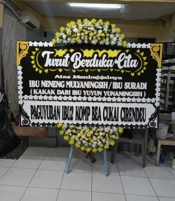 Papan Bunga di Botoreco Kunduran